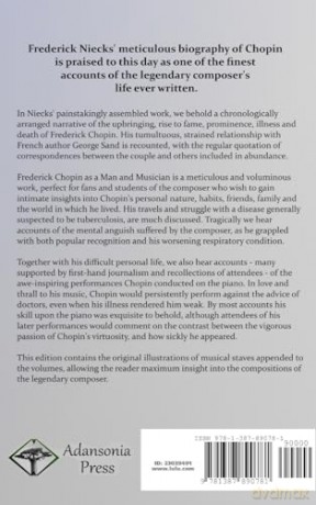 Frederick Chopin as a Man and Musician: Volumes 1-2, Complete (With illustrations and musical staves) (Hardcover) - Frederick Niecks [KSIĄŻKA]