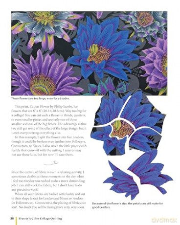 Freestyle Color Collage Quilting: A Unique Method for Creating Bold Designs with Fabric - Carly Mul [KSIĄŻKA]