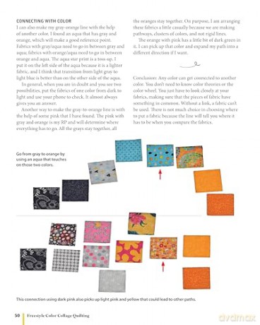Freestyle Color Collage Quilting: A Unique Method for Creating Bold Designs with Fabric - Carly Mul [KSIĄŻKA]