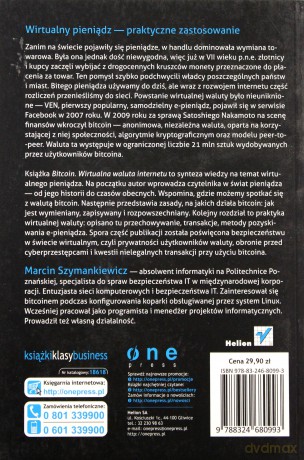 Bitcoin Wirtualna Waluta Internetu - Marcin Szymankiewicz [KSIĄŻKA]
