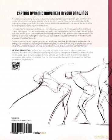 Gesture Drawing: Dynamic Movement and Form - Michael Hampton [KSIĄŻKA]