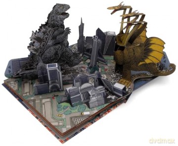 Godzilla: The Official Pop-Up Book - Matthew Reinhart [KSIĄŻKA]