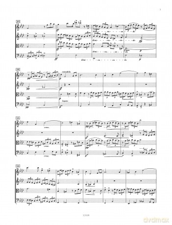 Grieg: Fugue in F Minor (Full Score and Parts) (EP10901) - Edvard Grieg [KSIĄŻKA]