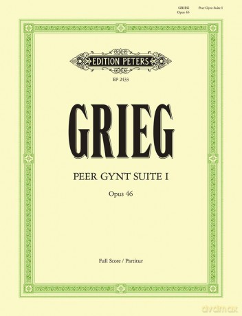 Grieg: Peer Gynt Suite No.1 Op.46 Wind (EP2433-WND) - Edvard Grieg [KSIĄŻKA]