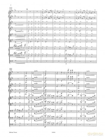 Grieg: Two Melodies Op.53 (Full Score) (EP2539A) - Edvard Grieg [KSIĄŻKA]