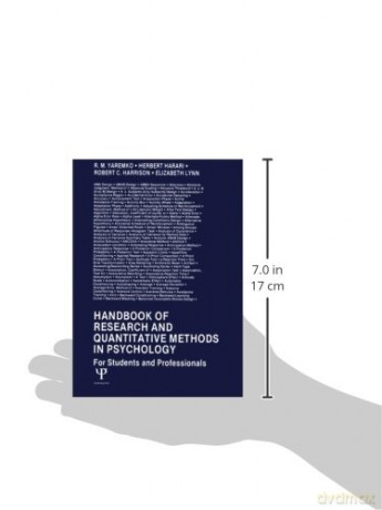 Handbook of Research and Quantitative Methods in Psychology: For Students and Professionals - R.M. Yaremko [KSIĄŻKA]