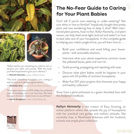 Happy, Healthy Houseplants: How to Stop Loving Your Plants to an Early Grave - Kellyn Kennerly [KSIĄŻKA]