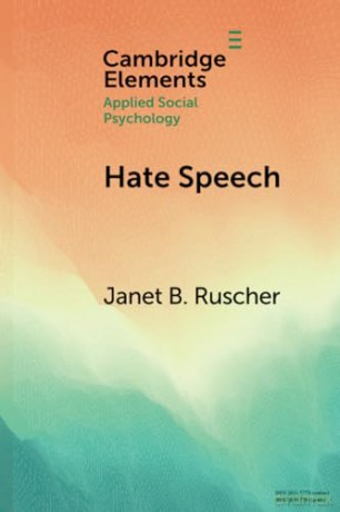 Hate Speech (Elements in Applied Social Psychology) - Ruscher [KSIĄŻKA]