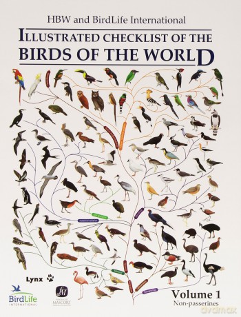 HBW and BirdLife International Illustrated Checklist of the Birds of the World vol.1 - Josep del Hoyo Calduch [KSIĄŻKA]