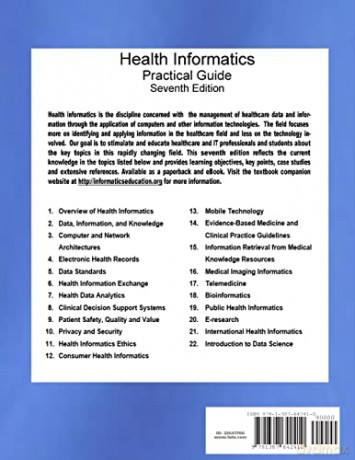 Health Informatics: Practical Guide Seventh Edition - William R. Hersh [KSIĄŻKA]