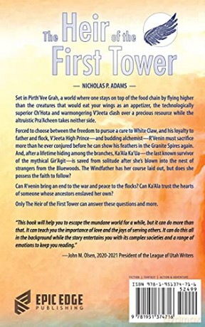 Heir of the First Tower: 1 - Nicholas P Adams [KSIĄŻKA]