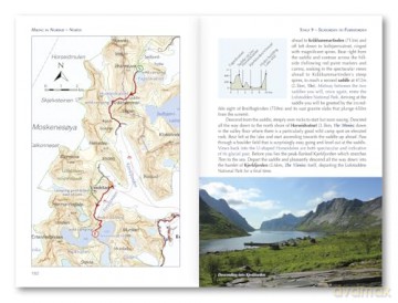 Hiking in Norway - North: Trekking above the Arctic Circle: Lofoten Islands, Narvik, Ofotfjorden, Troms and Finnmarksvidda - Mike Laing [KSIĄŻKA]