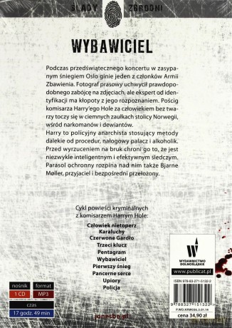 Cd Mp3 Wybawiciel - Jo Nesbo [AUDIOBOOK]