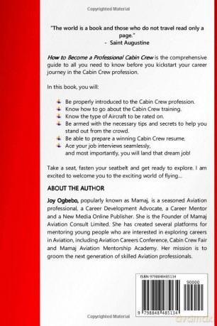 How To become A Professional Cabin Crew - Joy Ogbebo [KSIĄŻKA]