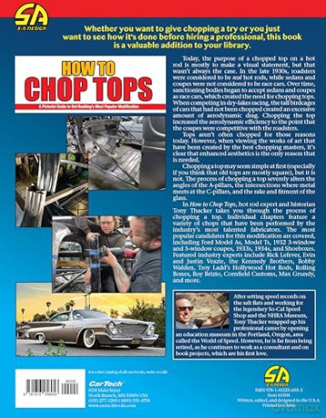 How to Chop Tops: A Pictorial Guide to Hot Rodding's Most Popular Modification - Tom Thacker [KSIĄŻKA]