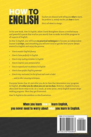 How To English: 31 Days to be an independent learner - Adam David Broughton [KSIĄŻKA]