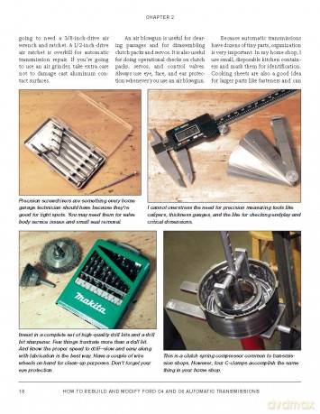 How to Rebuild and Modify Ford C4 and C6 Automatic Transmissions: Includes Complete Step-by-step Rebuilds - Transmission Installation and Removal Tips (Workbench) - George Reid [KSIĄŻKA]