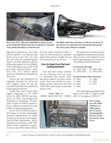 How to Rebuild and Modify Ford C4 and C6 Automatic Transmissions: Includes Complete Step-by-step Rebuilds - Transmission Installation and Removal Tips (Workbench) - George Reid [KSIĄŻKA]