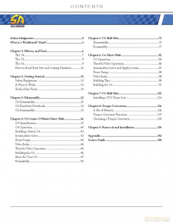 How to Rebuild and Modify Ford C4 and C6 Automatic Transmissions: Includes Complete Step-by-step Rebuilds - Transmission Installation and Removal Tips (Workbench) - George Reid [KSIĄŻKA]