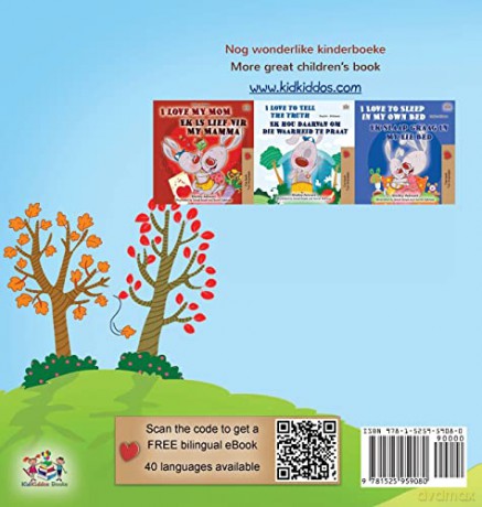 I Love Autumn (Afrikaans English Bilingual Children's Book) (Afrikaans English Bilingual Collection) - Shelley Admont [KSIĄŻKA]