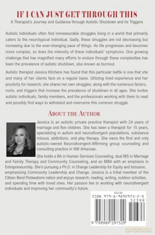 If I Can Just Get Through This: A Therapist's Journey and Guidance through Autistic Shutdown and its Triggers - Jessica C Kitchens [KSIĄŻKA]