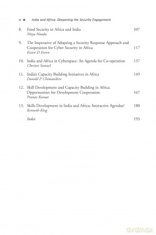 India and Africa: Deepening The Security Engagement - Ruchita Beri [KSIĄŻKA]