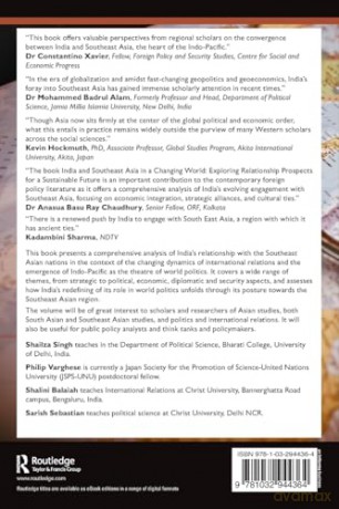 India and Southeast Asia in a Changing World: Exploring Relationship Prospects for a Sustainable Future - Shailza Singh [KSIĄŻKA]