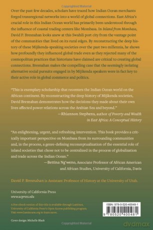 Inland from Mombasa: East Africa and the Making of the Indian Ocean World - David Bresnahan [KSIĄŻKA]