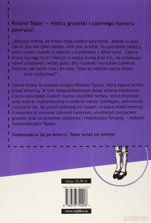 Czarne Krowy - Roland Topor [KSIĄŻKA]