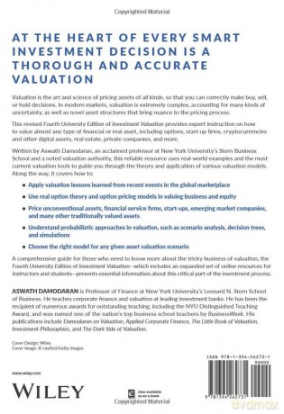 Investment Valuation, University Edition: Tools and Techniques for Determining the Value of any Asset - Aswath Damodaran [KSIĄŻKA]