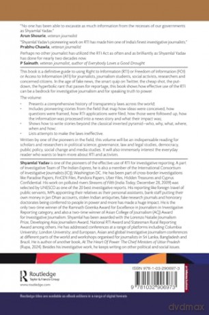 Journalism Through RTI: Information, Investigation, Impact - Shyamlal Yadav [KSIĄŻKA]