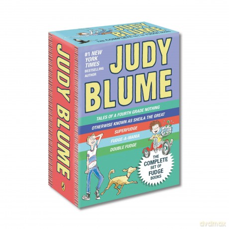 Judy Blume's Fudge Set: Tales of a Fourth Grade Nothing, Otherwise Known As Sheila the Great, Superfudge, Fudge-a-mania, and Double Fudge - Judy Blume [KSIĄŻKA]