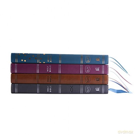 KJV Holy Bible: Thinline Youth Edition, Brown Leathersoft, Red Letter, Comfort Print: King James Version: Holy Bible, King James Version - Thomas Nelson [KSIĄŻKA]