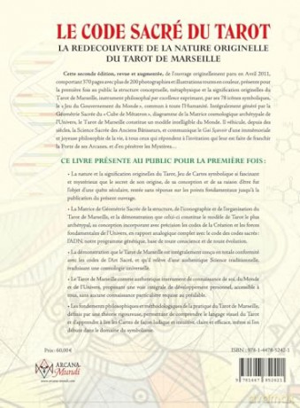 LE CODE SACRÉ DU TAROT La Redécouverte De La Nature Originelle Du Tarot De Marseille - Wilfried Houdouin [KSIĄŻKA]