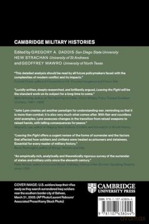 Leaving the Fight: Surrender, Prisoners of War, and Detainees in Western Warfare (Cambridge Military Histories) - Lynn II [KSIĄŻKA]