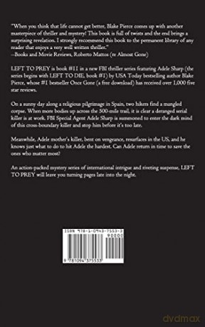 Left to Prey (An Adele Sharp Mystery-Book Eleven) - Blake Pierce [KSIĄŻKA]