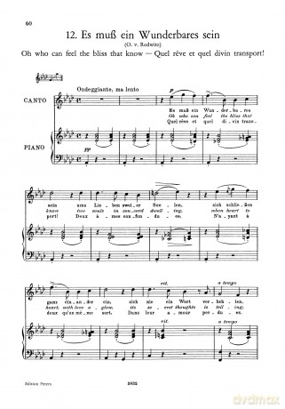 Lieder(20) Hoog Chant - Franz Liszt [KSIĄŻKA]