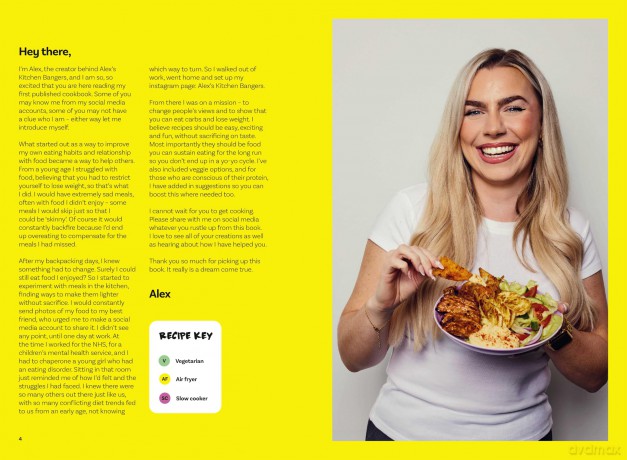 Low-Cal Kitchen Bangers: 100 quick and easy meals to help you lose weight - Alex Hughes [KSIĄŻKA]