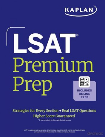 LSAT Premium Prep: Strategies for Every Section + Real Lsat Questions + Online (Kaplan Test Prep) - Kaplan Test Prep [KSIĄŻKA]