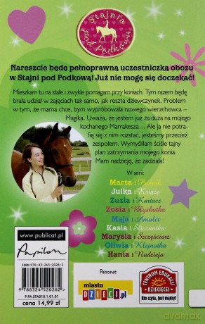 Emilka I Magik Stajnia Pod Podkową - Mckain Kelly [KSIĄŻKA]