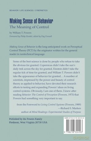 Making Sense of Behavior - William T Powers [KSIĄŻKA]