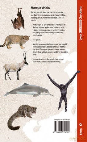 Mammals of China - Lynx Edicions [KSIĄŻKA]