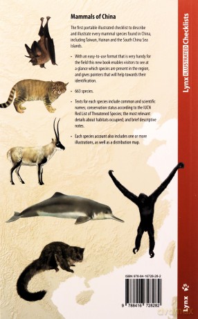 Mammals of China - Lynx Edicions [KSIĄŻKA]