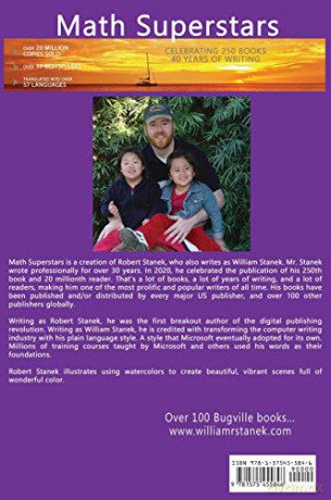Math Superstars Addition Level 4, Library Hardcover Edition: Essential Math Facts for Ages 5 - 8: 6 - Robert Stanek [KSIĄŻKA]