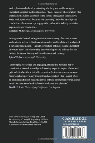 Medieval Self-Coronations: The History and Symbolism of a Ritual - Jaume Aurell [KSIĄŻKA]