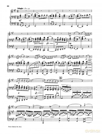 Mendelssohn: Sonata in F (Violin and Piano) (EP6075) (Edition Peters) - Felix Mendelssohn [KSIĄŻKA]