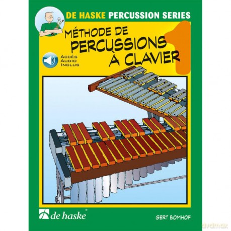Méthode de Percussions a Clavier 1. Enthält Online-Audio - Gert Bomhof [KSIĄŻKA]