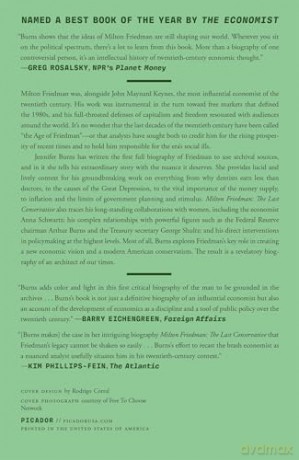 Milton Friedman: The Last Conservative - Jennifer Burns [KSIĄŻKA]