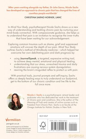 Mind Your Body: A Revolutionary Programme to Release Chronic Pain and Anxiety - Nicole J Sachs [KSIĄŻKA]