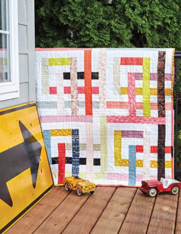 Moda Bake Shop - Rollin' Along: Quick and Easy Quilts from 2 1/2 Strips - Lissa Alexander [KSIĄŻKA]